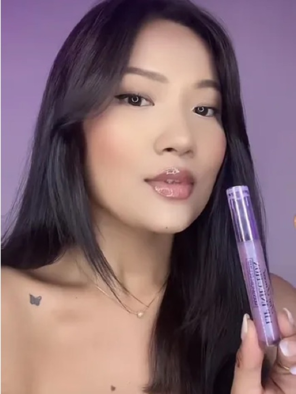 Too Faced Lip Injection Maximum Plump Lip Gloss โ Blueberry Buzz ๐ซ๐